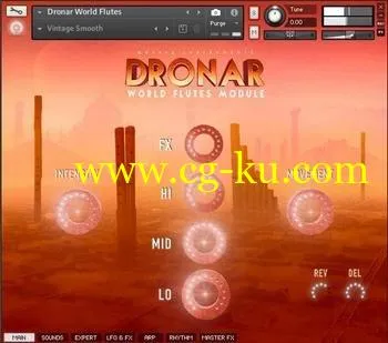 Gothic Instruments – Dronar World Flutes Module for Kontakt的图片1