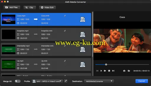 AMS iMedia Converter 2.0.0 Multilingual MacOS的图片1