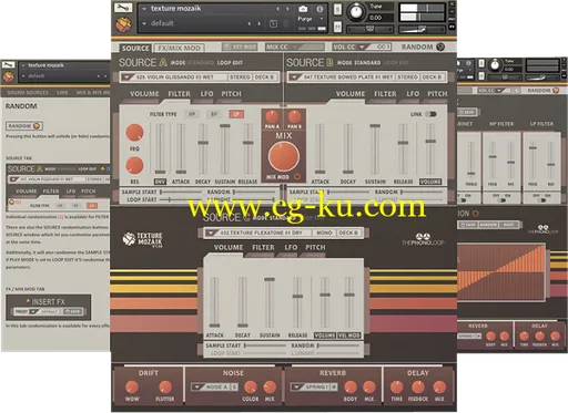 ThePhonoLoop Texture Mozaik For NATiVE iNSTRUMENTS KONTAKT-DISCOVER的图片4