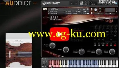 Auddict Master Solo Strings – Solo Viola KONTAKT的图片1