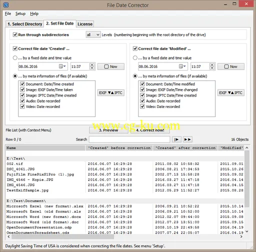 Infonautics File Date Corrector 1.46的图片1