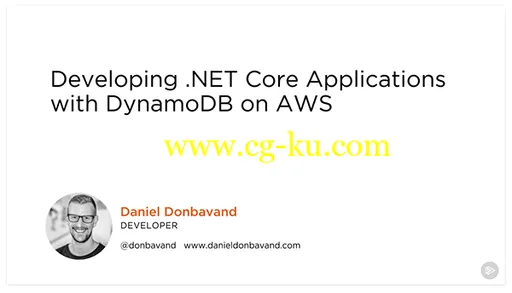 Developing .NET Core Applications with DynamoDB on AWS的图片1