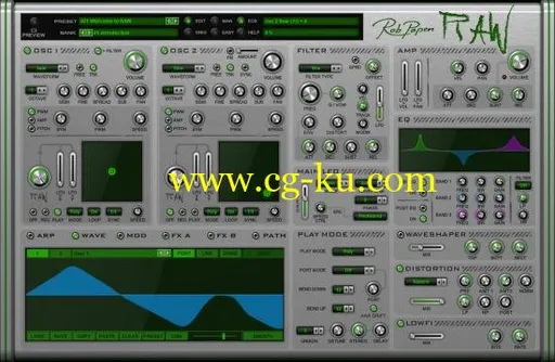 RPCX Rob Papen RAW 1.0.4b的图片1