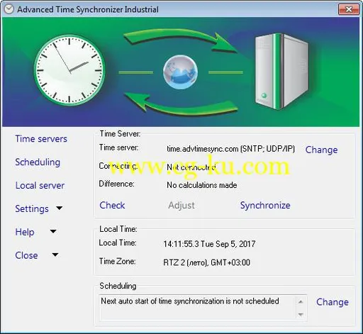 Advanced Time Synchronizer Industrial 4.3 Build 810 Multilingual的图片1