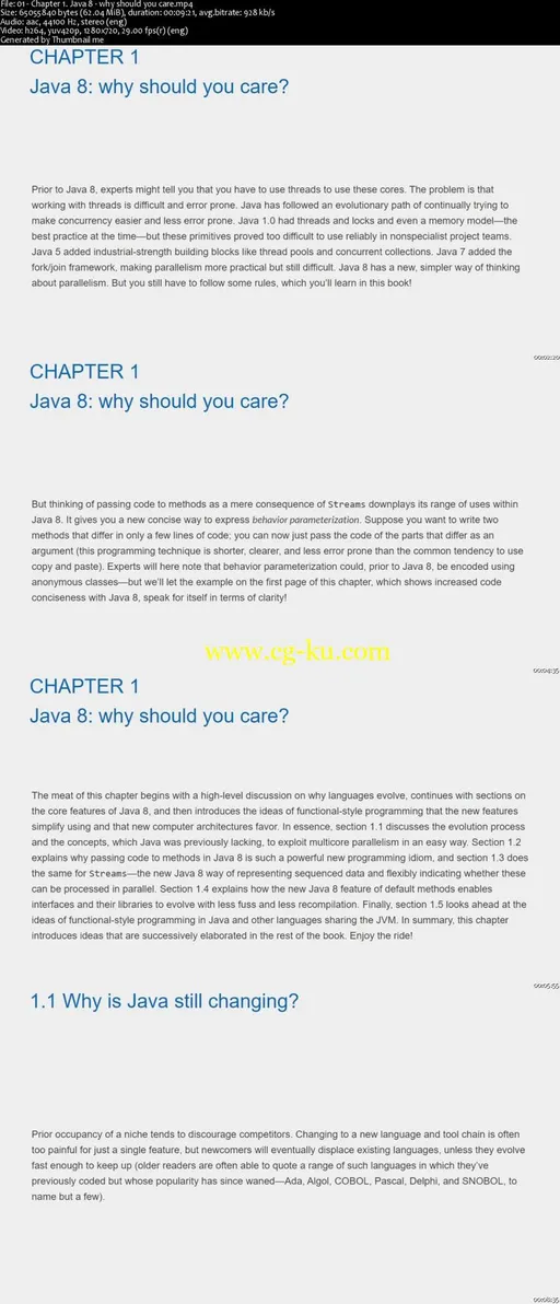 Java 8 in Action Video Edition的图片1