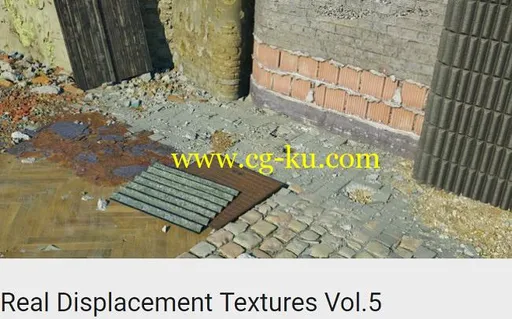 Real Displacement Textures Volume 5的图片1