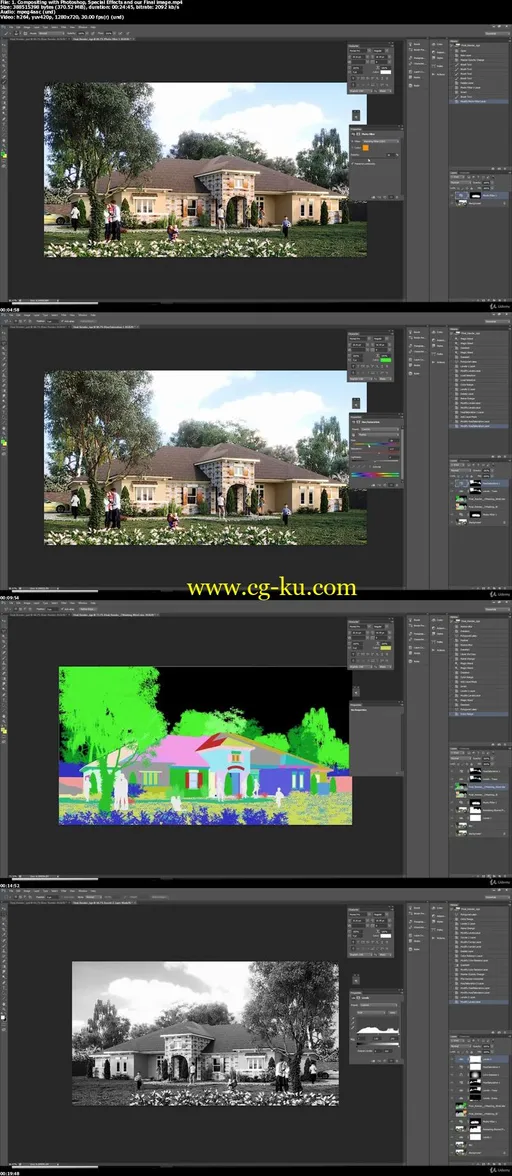 Exterior 3D Rendering with 3ds Max + Corona 3, Fastest Way!的图片2