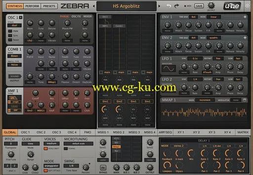 u-he Zebra2 v2.8.0.7730 WiN的图片1