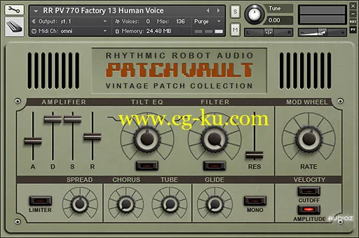 Rhythmic Robot Audio PatchVault HT6000 KONTAKT的图片1