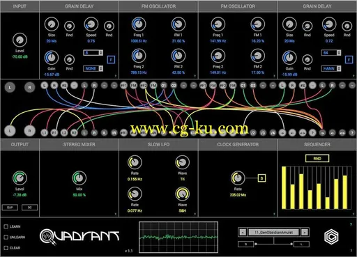 GlitchMachines Quadrant VST v1.1 MacOSX的图片1