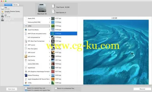 Mac Data Recovery Guru 5.0.0 MacOS的图片1