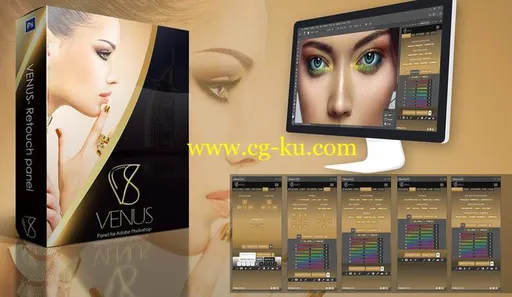 Venus Retouch Panel 2.0 For Adobe Photoshop Win/Mac的图片1