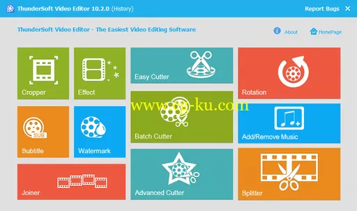 ThunderSoft Video Editor 10.3.0的图片1