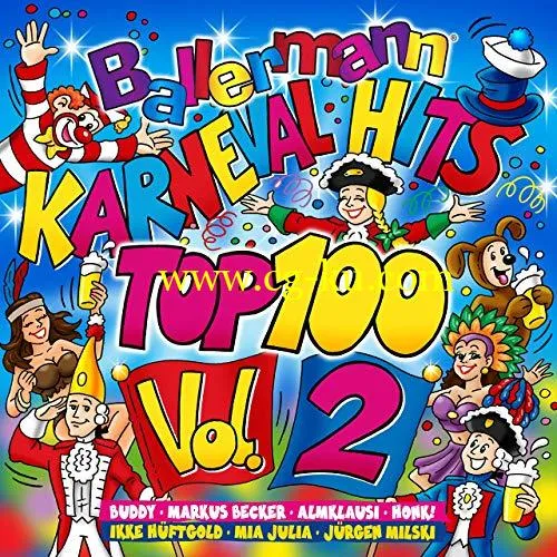 VA – Ballermann Karnevalshits Top 100 Vol.2 (2019) MP3的图片1