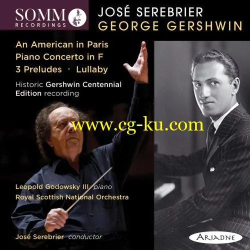 Leopold Godowsky III – Gershwin: An American in Paris, Piano Concerto in F Major, 3 Preludes Lullaby (2019) FLAC的图片1