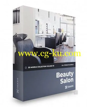 CGAxis – Beauty Salon 3D Models Collection Volume 101的图片1