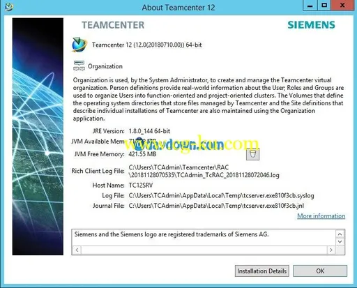 Siemens PLM TeamCenter 12.1 x64的图片3