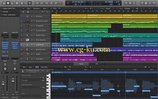 Apple Logic Pro X 10.4.4 Multilingual MacOSX的图片5