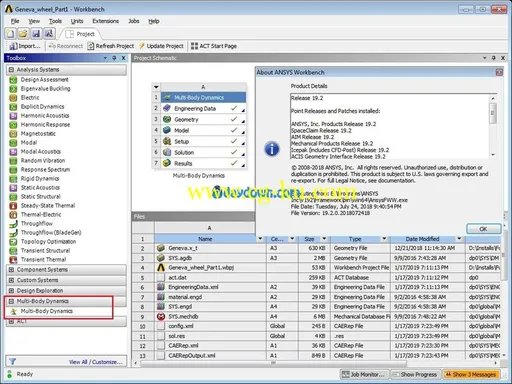 FunctionBay Multi-Body Dynamics for ANSYS 19.2 Win64的图片1