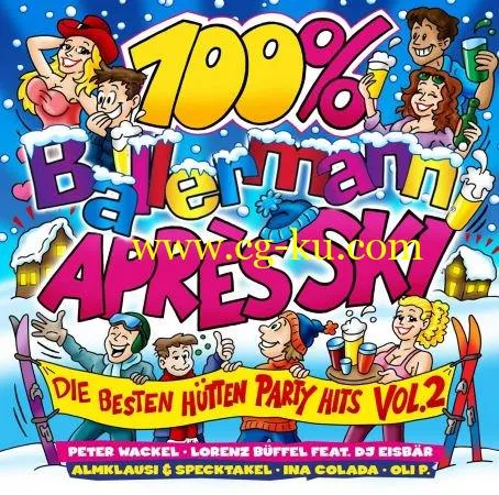 VA – 100% Ballermann Aprs Ski, Vol. 2 (Die besten Htten Party Hits) (2019) Flac的图片1