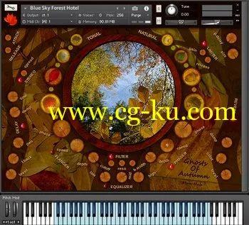 Atom Hub – Ghosts Of Autumn for Kontakt的图片1