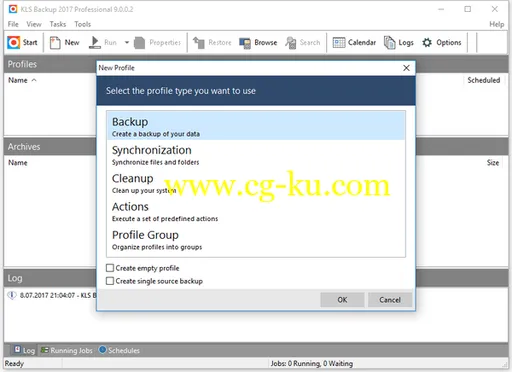 KLS Backup 2017 Professional 9.2.0.9的图片1