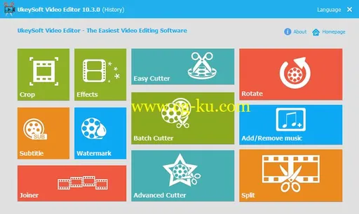 Ukeysoft Video Editor 10.3.0的图片1