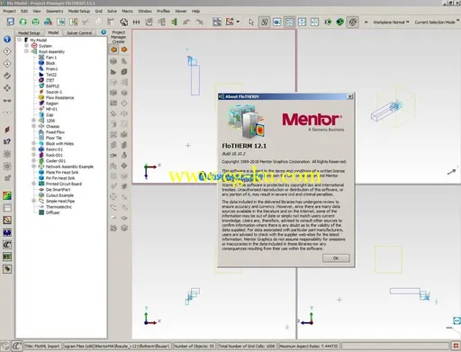 Mentor Graphics FloTHERM Suite 12.2 Win/Lnx x64的图片2