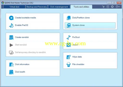 QILING Disk Master Professional / Server / Technician 4.7的图片1