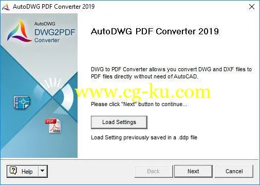 AutoDWG DWG to PDF Converter 2019 5.20的图片1