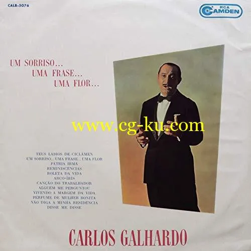 Carlos Galhardo – Um Sorriso… Uma Frase… Uma Flor (2019) Flac的图片1