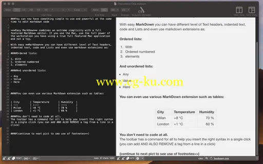 Easy Markdown 1.8 MacOS的图片1