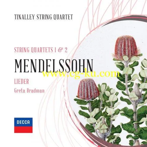 Greta Bradman – Mendelssohn: String Quartets Nos. 1 & 2 (2019) FLAC的图片1