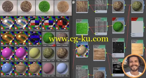 Skillshare – Vray Materials with 3ds Max + Vray : The Quickest Way的图片1