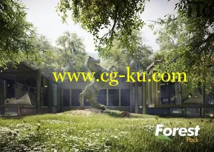 Forest Pack Pro 6.1.5 for 3ds Max 2018-2019的图片1