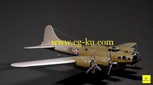 How to Texture 3D Aircraft Model in Maya & Substance Painter的图片1