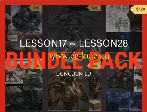 Gumroad – Lu Dongjun – Lesson17 to Lesson28 Bundle Pack!的图片1