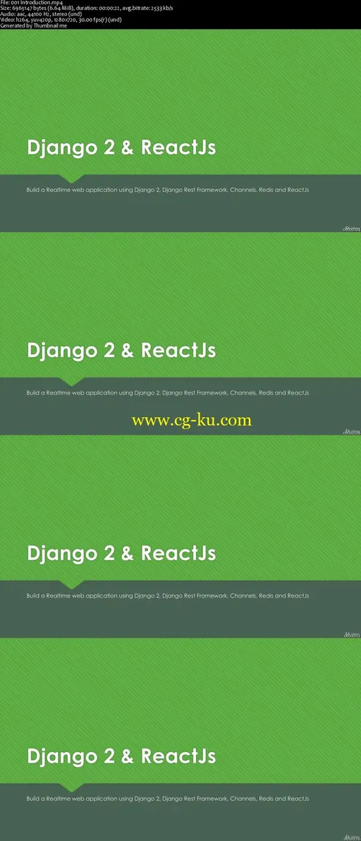 Django 2 & React: Build a Realtime web app的图片2