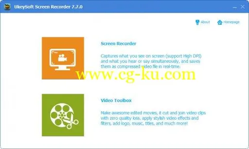 UkeySoft Screen Recorder 7.7.0的图片1