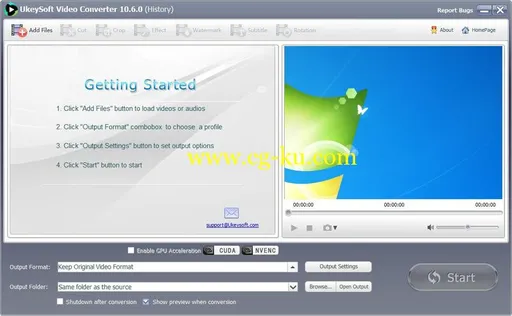 UkeySoft Video Converter 10.6.0的图片1