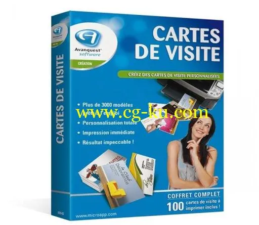 Avanquest Business Cards 8.0.0.0 Multilingual的图片1