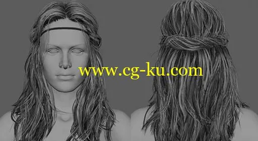 Hair Creation for Games: An 8-week course on learning how to create AAA quality hair for games的图片2