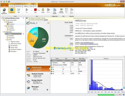 Siemens HEEDS MDO 2018.10.2 with VCollab 2015 Win的图片1