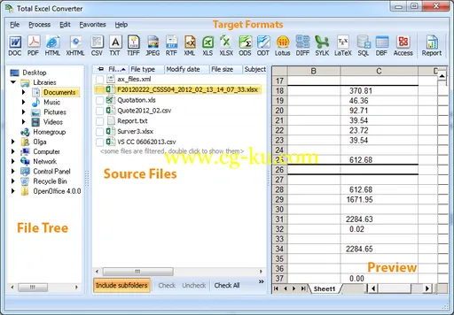 Coolutils Total Excel Converter 5.1.0.284 Multilingual的图片1