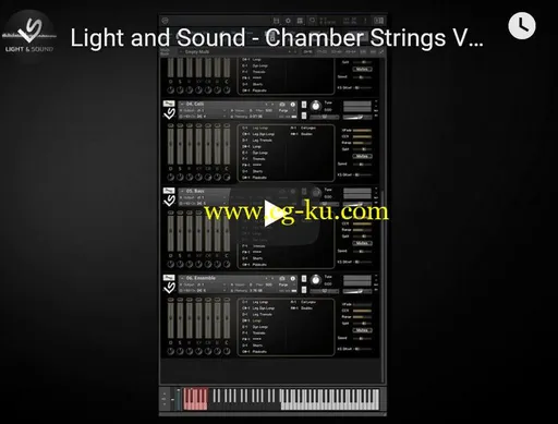 Light and Sound Chamber Strings 2 KONTAKT的图片1