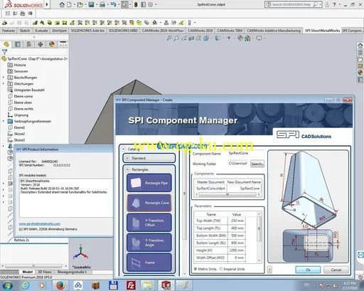 SPI SheetMetalWorks 2018.0 (2019.0)的图片2