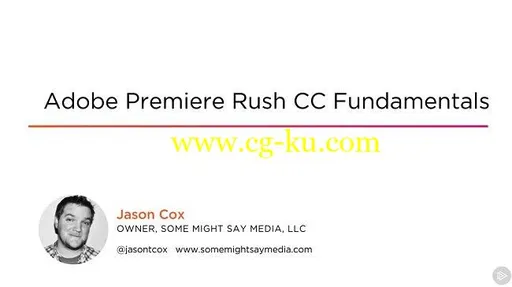 Adobe Premiere Rush CC Fundamentals的图片1