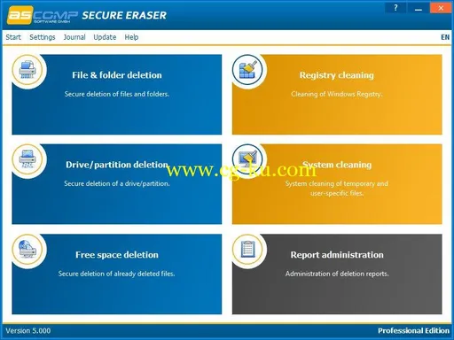 Secure Eraser Professional Edition 5.101的图片1