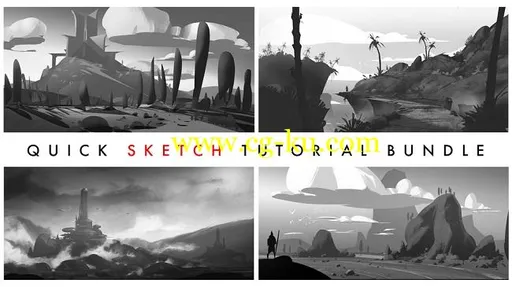 Gumroad – Quick Sketch Tutorial Bundle with Serg Souleiman的图片1