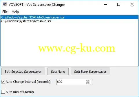 VovSoft VoV Screensaver Changer 1.7的图片1